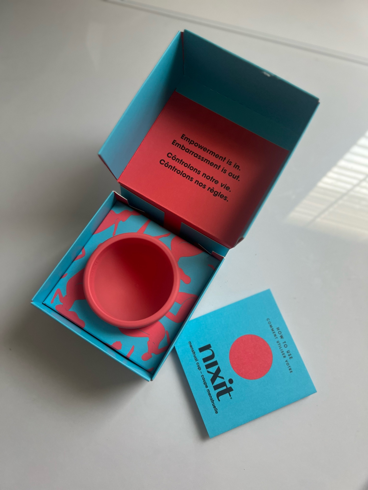 Nixit menstrual cup 