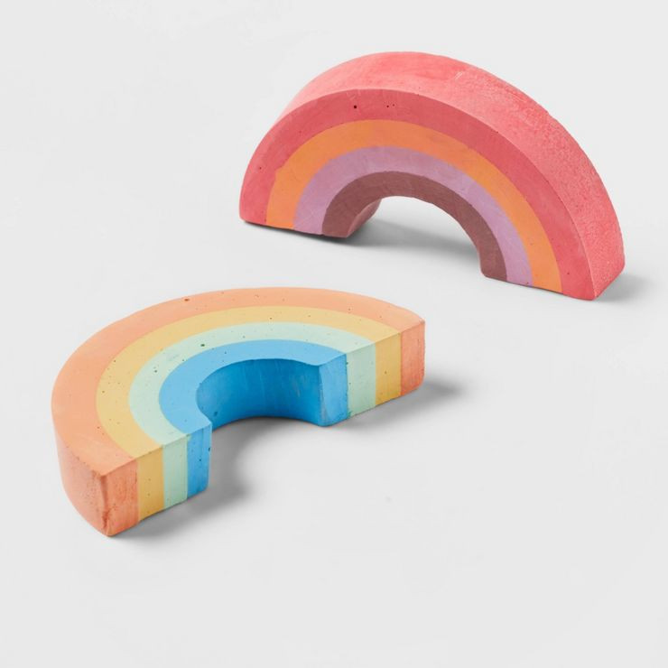 Rainbow Sidewalk Chalk 2ct - Sun Squad™ | Target
