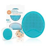 Frida Baby DermaFrida The SkinSoother Baby Bath Silicone Brush| Baby Essential for Dry Skin, Cradle Cap and Eczema (2 Pack) | Amazon (US)