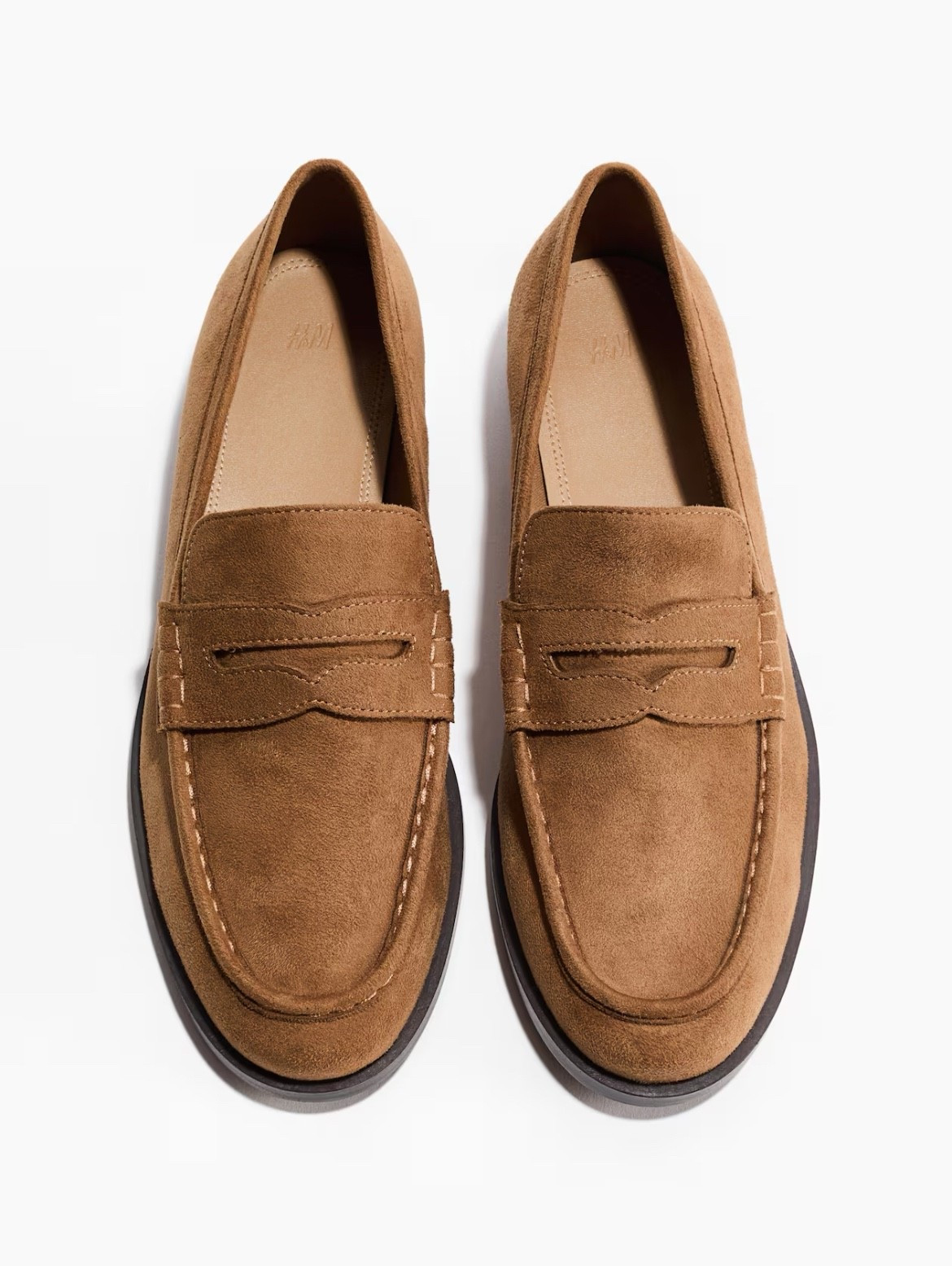 Tan faux suede loafers 

#LTKSeasonal #LTKFindsUnder50