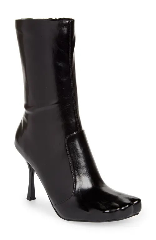 Jeffrey Campbell Visionary Stiletto Boot in Black at Nordstrom, Size 6.5 | Nordstrom