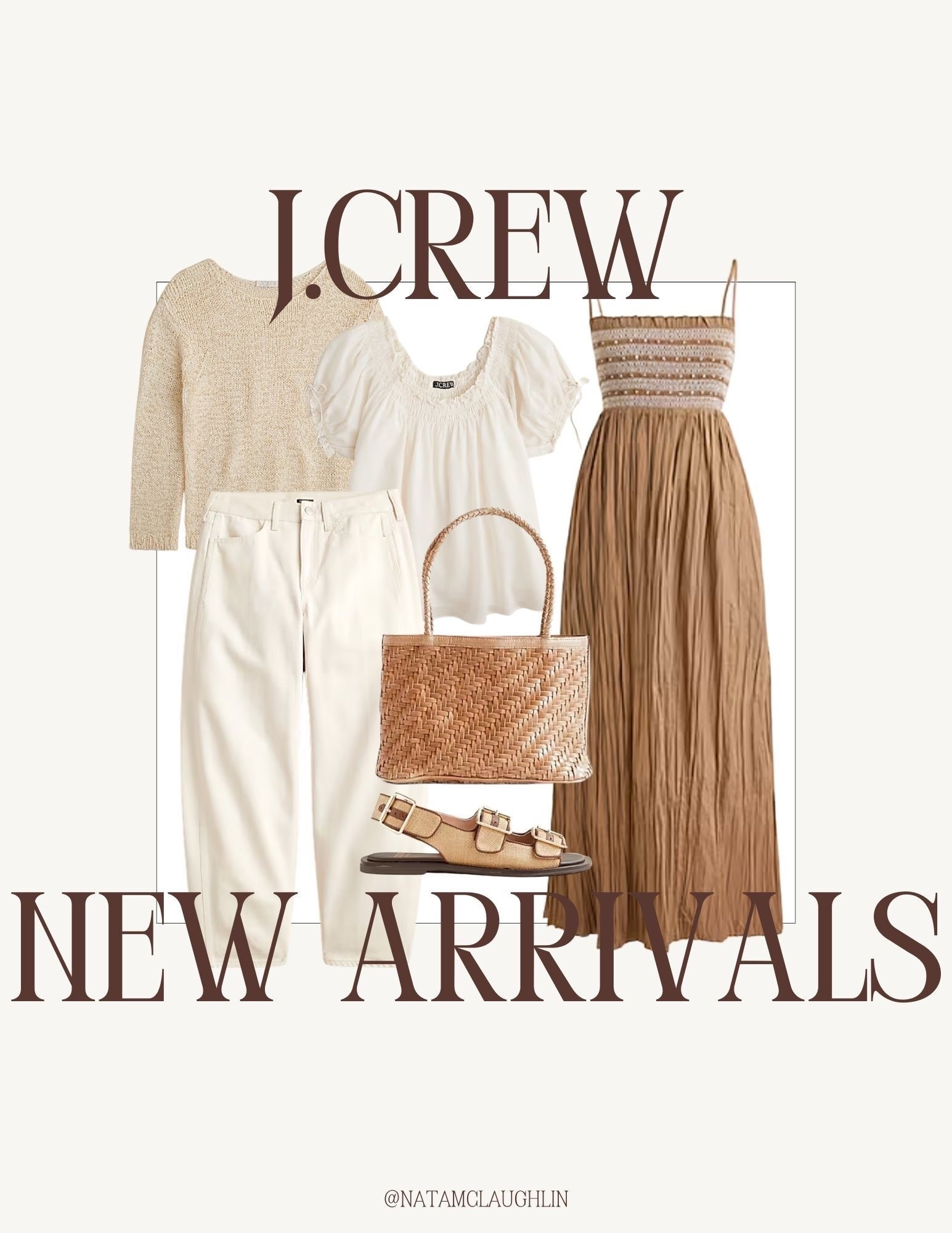 J. Crew new arrivals. I love these barrel jeans and crinkle midi dress for summer  

#LTKSeasonal #LTKStyleTip #LTKBeauty