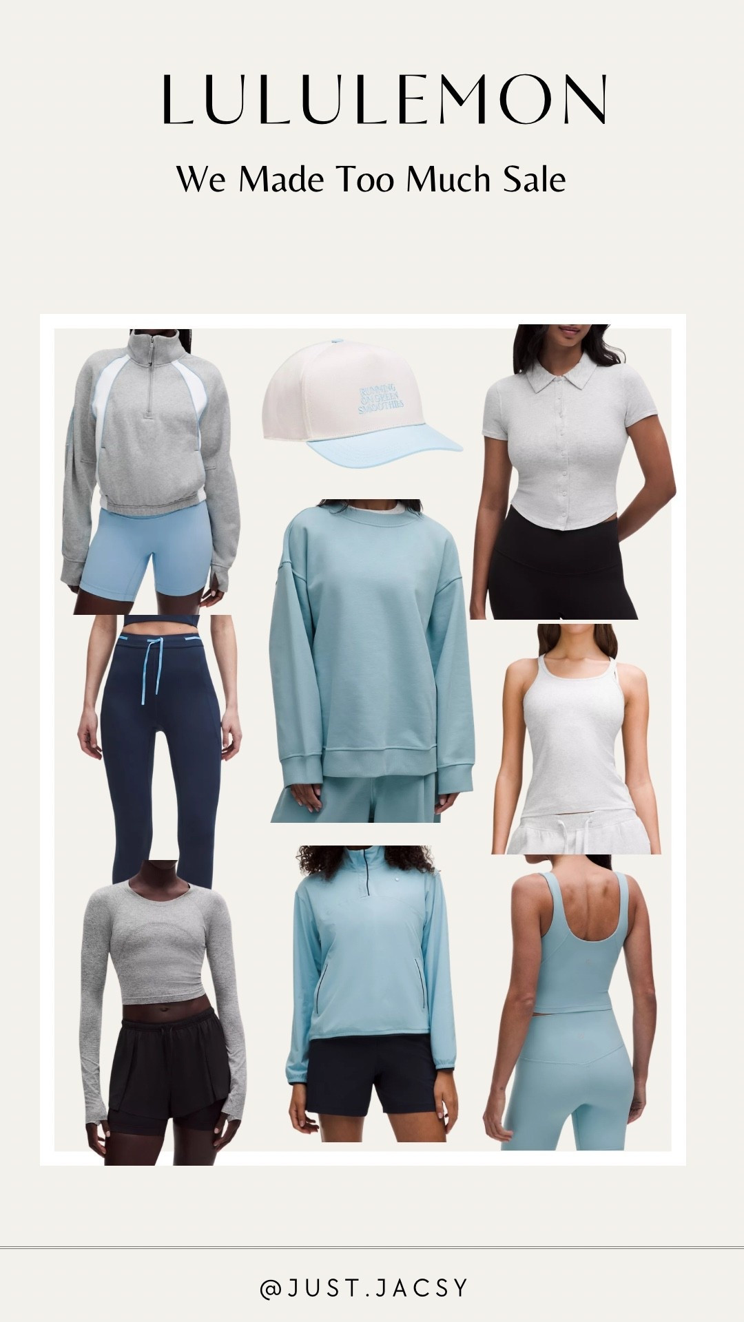 Lululemon’s We Made Too Much section is SO good right now 🤍🩵 all the dreamy blues, easy layers + everyday staples I’d wear on repeat!! Run before the best sizes are gone 🫶🏼✨

#LTKootd #LTKSaleAlert #LTKActive