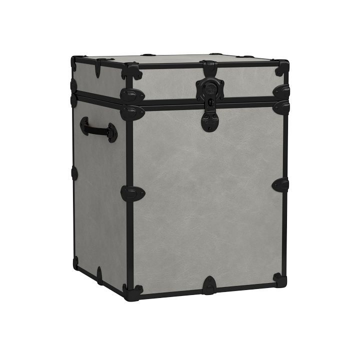 Vegan Leather Cube Dorm Trunk | Pottery Barn Teen