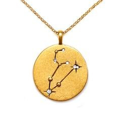 Leo Celestial Star Maps Necklace | Sequin