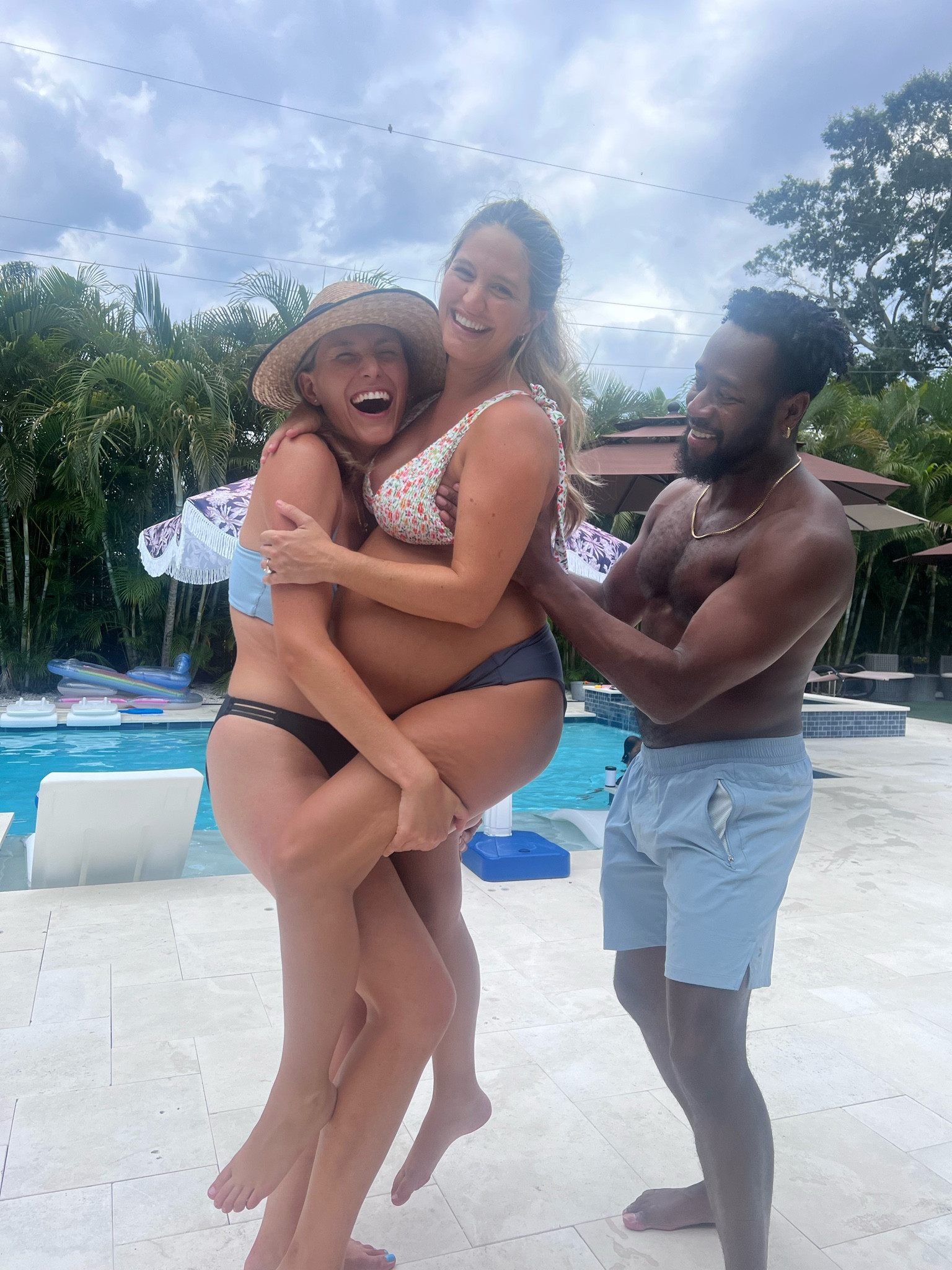 My favorite bathing suits for pregnancy! This summer was so hot but being able to stay in the pool and cool off made it livable even being 9 months pregnant in July! 
Cute bathing suits while pregnant, maternity bathing suits, bump friendly bikinis, summer bathing suits for pregnant moms  

#LTKSeasonal #LTKSwim #LTKBump