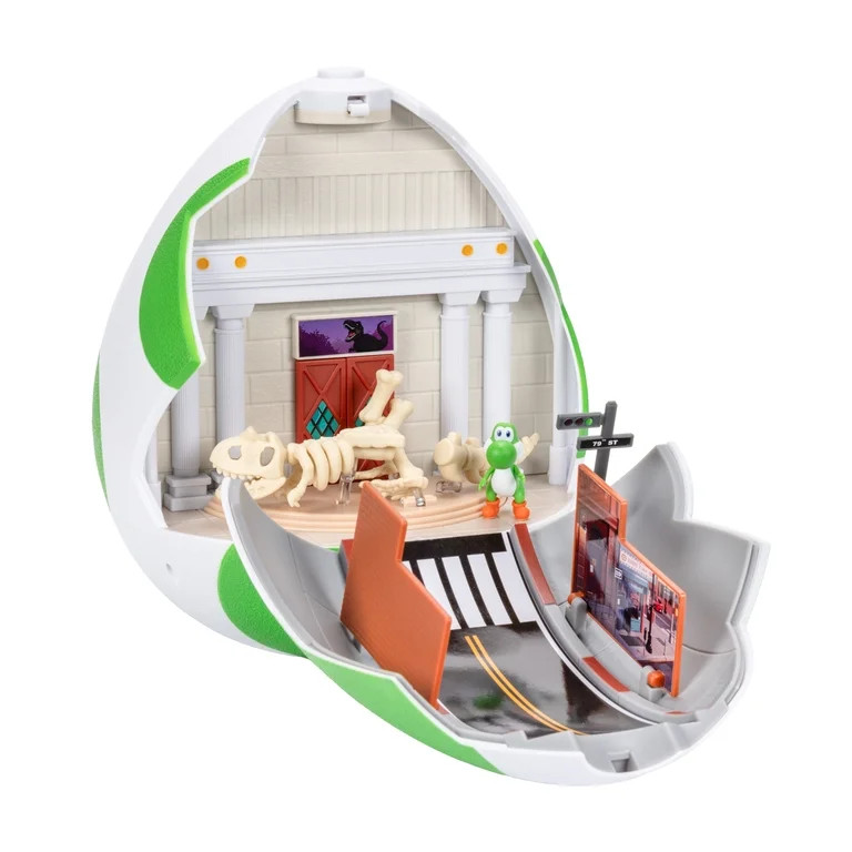 The Super Mario Galaxy Movie – Yoshi Egg Playset with 1.5 inch Yoshi and Exclusive Fire Mario A... | Walmart (US)