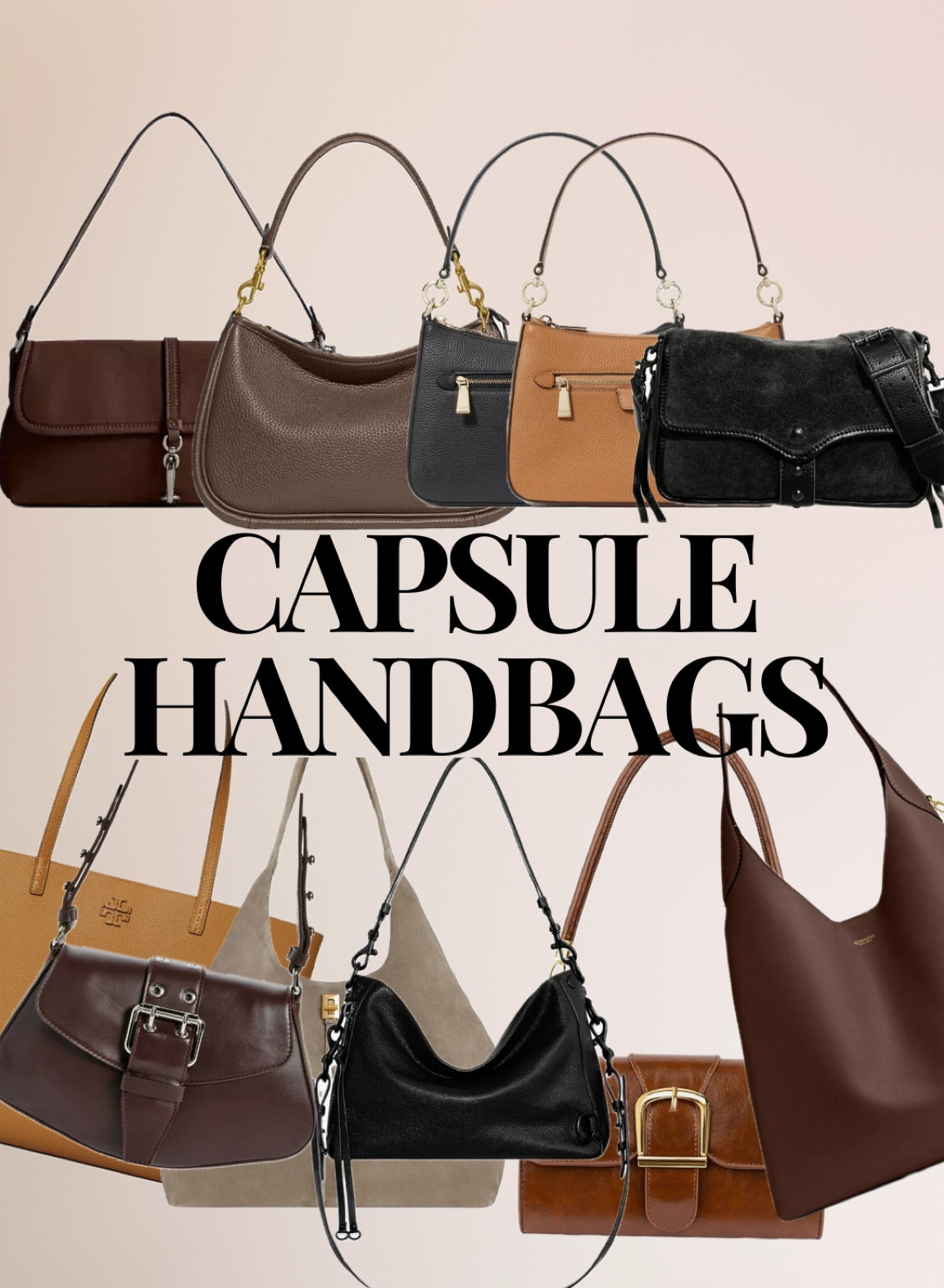 Capsule handbags 🍂

#LTKItBag #LTKStyleTip