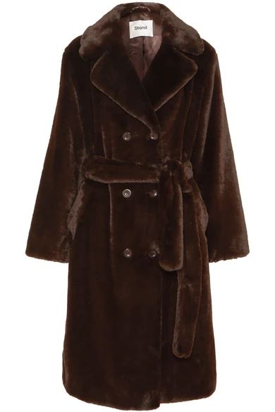 Faustine faux fur coat | NET-A-PORTER (UK & EU)