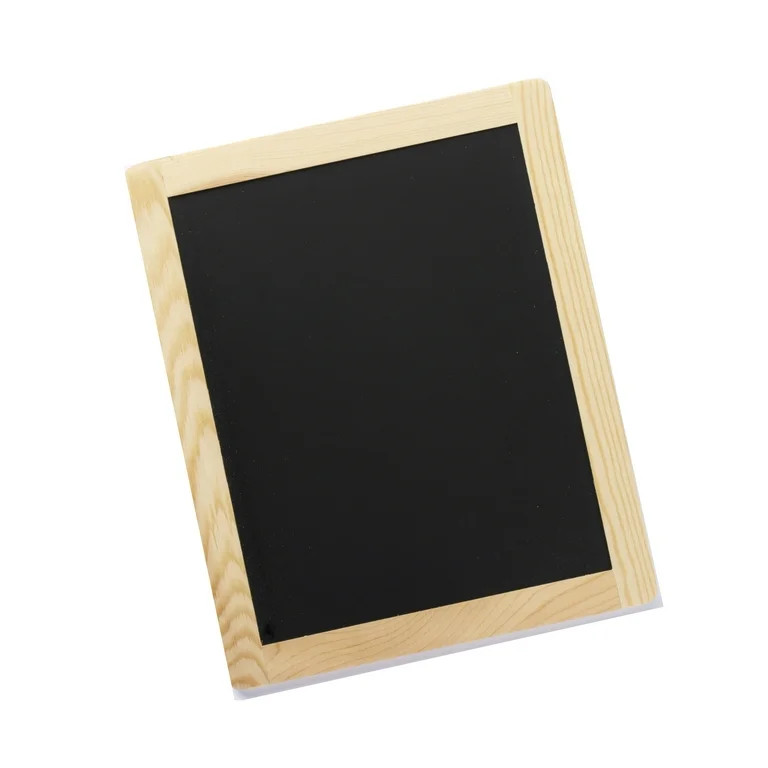 Plaid Unpainted Wood Frame, Chalkboard Frame, 1 Piece, 8.5" x 10.5" | Walmart (US)