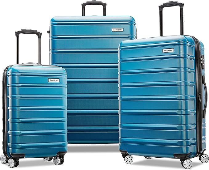 Samsonite Omni 2 Hardside Expandable Luggage with Spinner Wheels, Birch White, 2-Piece Set (Carry... | Amazon (US)