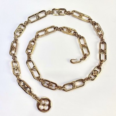 Louis Vuitton My LV Chain Belt M8244Z gold 97cm | eBay US