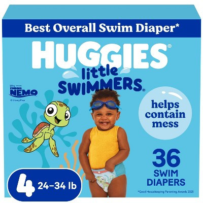 Huggies Little Swimmers Disposable Swim Diapers - Size 4 (Medium) - 36ct | Target