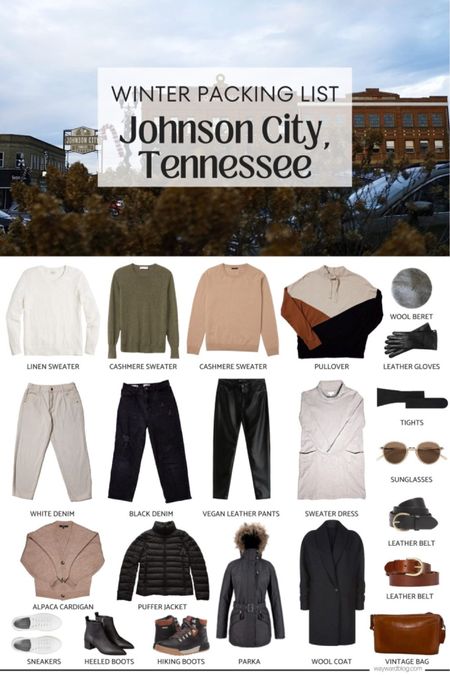 A packing list for Johnson City, Tennessee! Get all the links at waywardblog.com ✨

#LTKtravel #LTKSeasonal #LTKGiftGuide