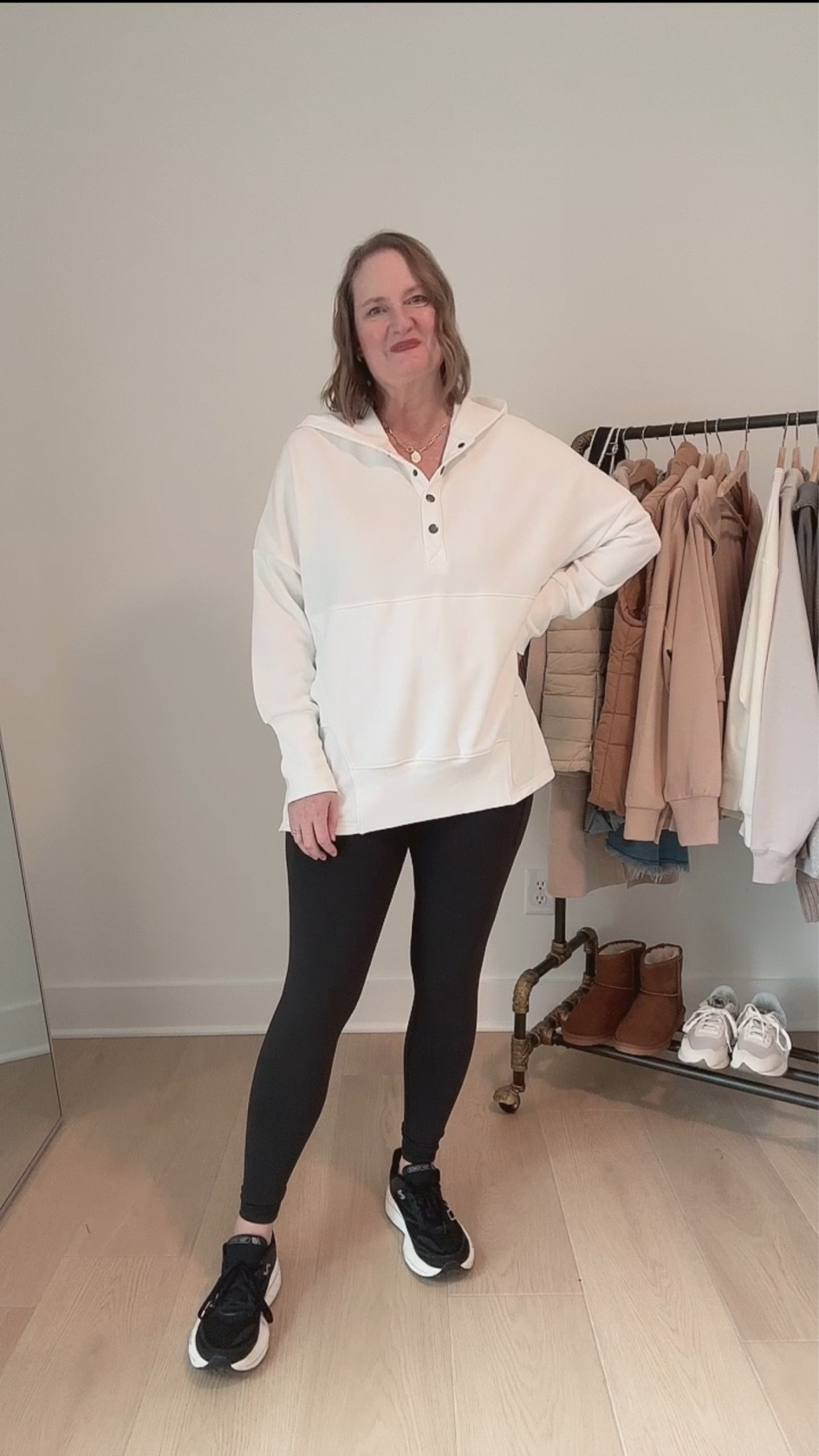 Amazon and Quince Try-On Haul ✔️I’m prepping my winter capsule wardrobe, so I ordered and tried on some athleisure and casual styles ✨ Find out which pieces I kept and returned in the blog post 😉

Athleisure, leggings, puffer vest, jacket, pullover, sweatshirt, flare leggings, joggers, long sleeve tee, cardigan, sneakers, Birkenstocks, striped tee, casual, outfits

#LTKFindsUnder50 #LTKMidsize #LTKActive