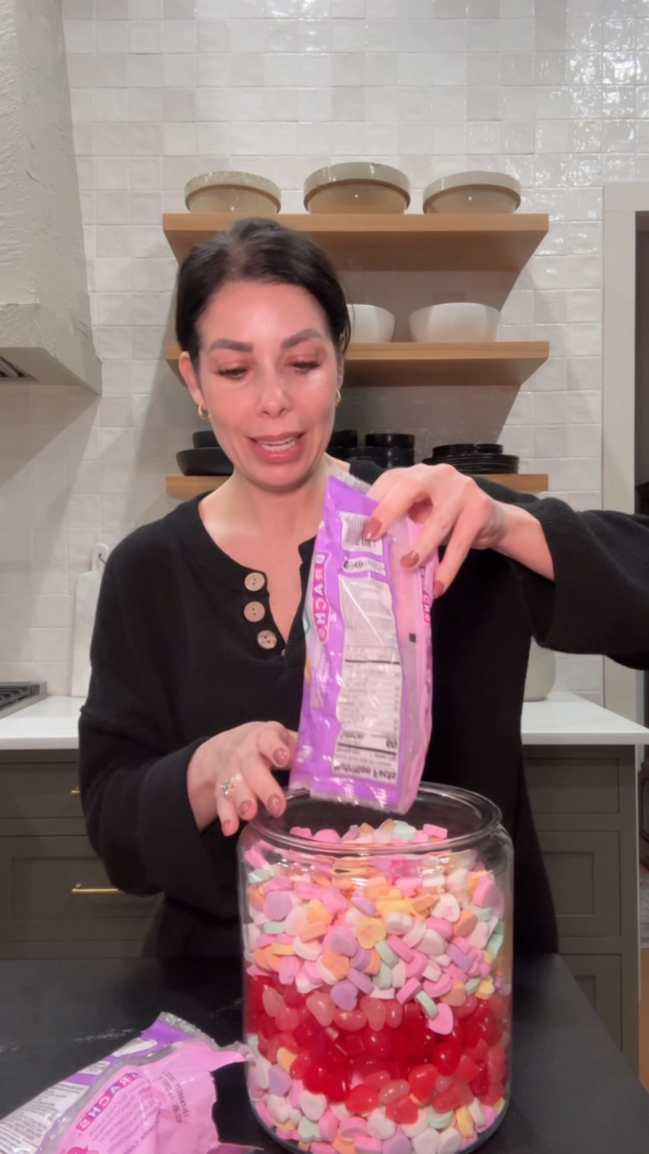 Making a candy salad and chatting. 20min a day of putting phone down and have a conversation with spouse of playtime with child will make such a difference! 

#LTKWatchNow #LTKSeasonal #LTKParties