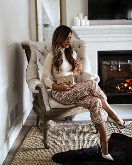 holiday outfit ideas  / date night outfit
Revolve sequin joggers

#LTKSeasonal #LTKstyletip #LTKHoliday