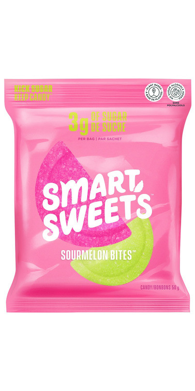 SmartSweets Sourmelon Bites Pouch | Well.ca