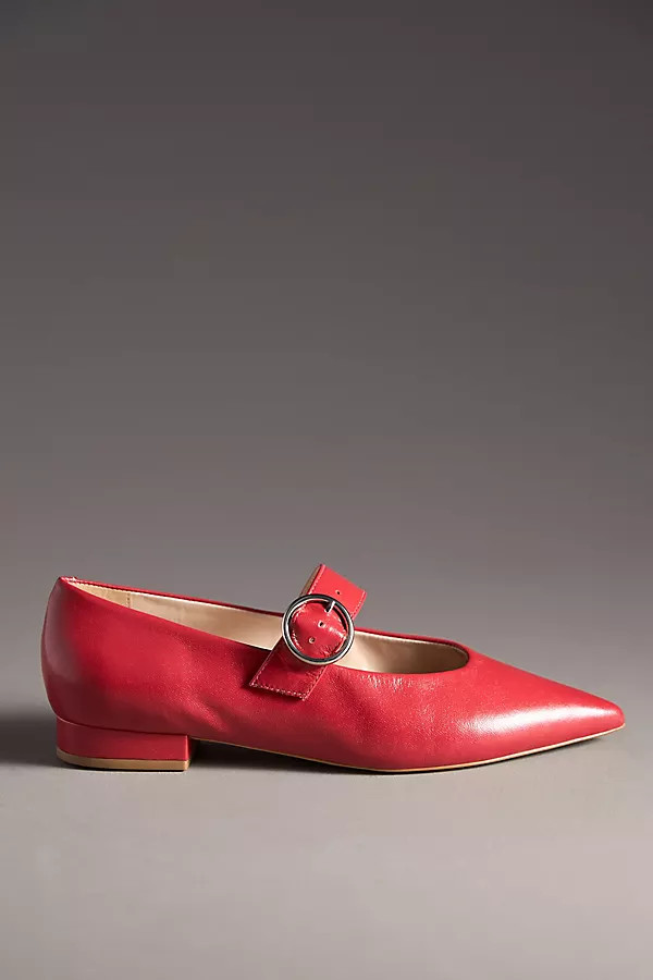 Mary Jane Buckle Flats | Anthropologie (US)