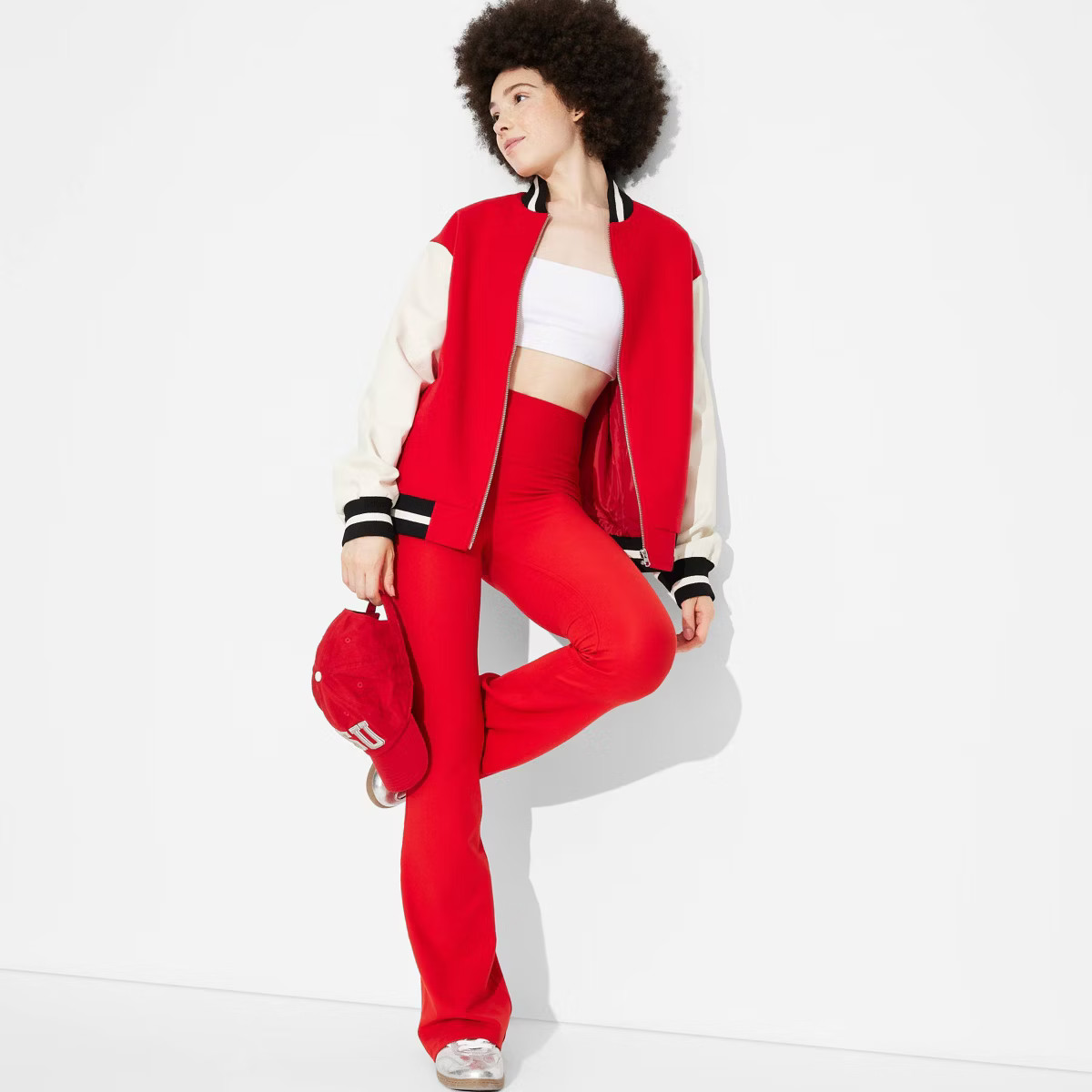 Women's Game Day High-Waisted ButterBliss Flare Leggings - Wild Fable™ | Target