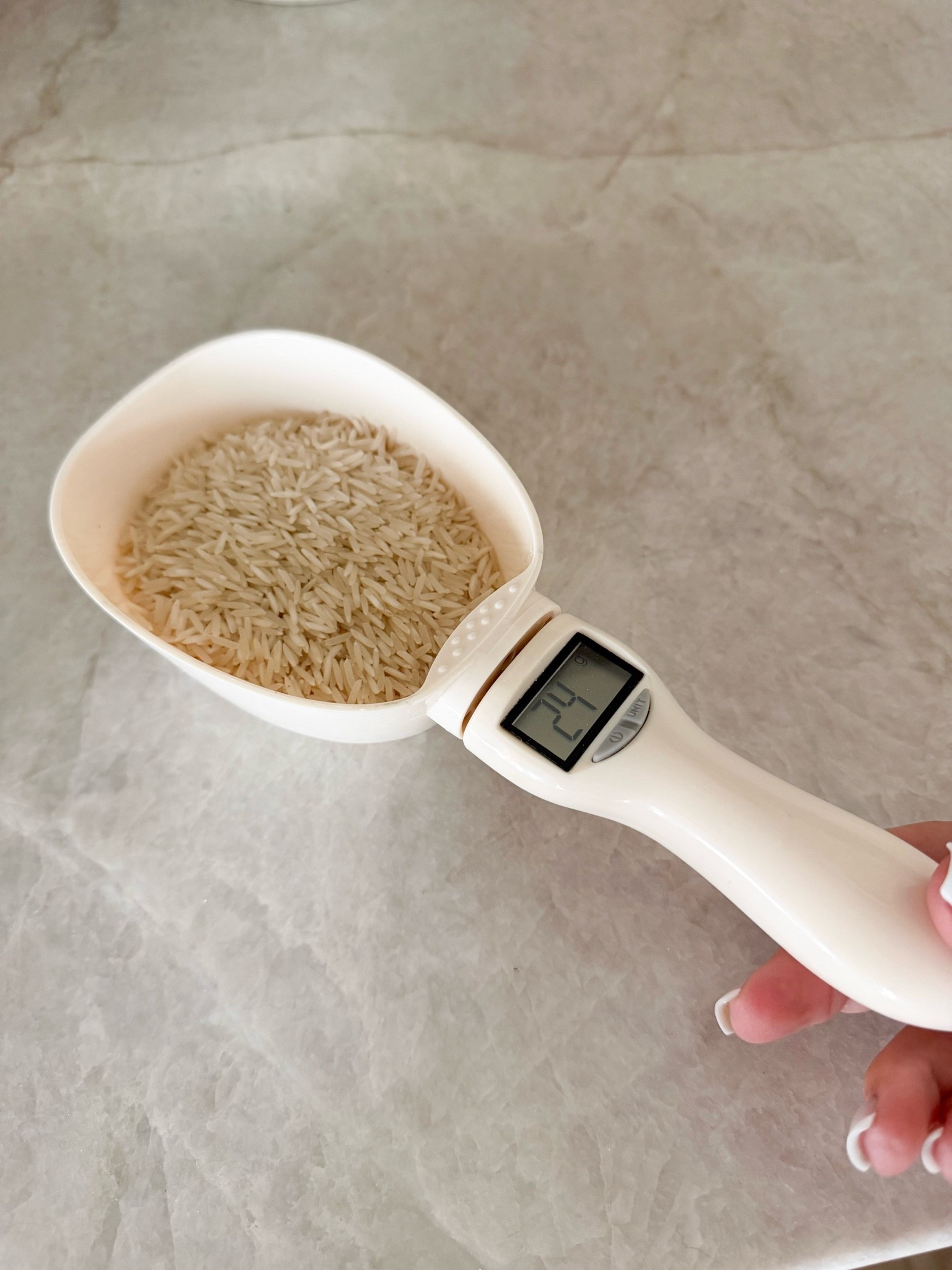 Handy new kitchen gadget - a digital measuring scoop!

#LTKdayinmylife #LTKfoodie #LTKHome