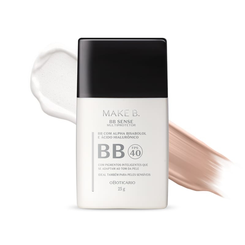 BB Cream Multiprotetor FPS 40 Make B. Sense Cor 1 25g | oBoticario (BR)