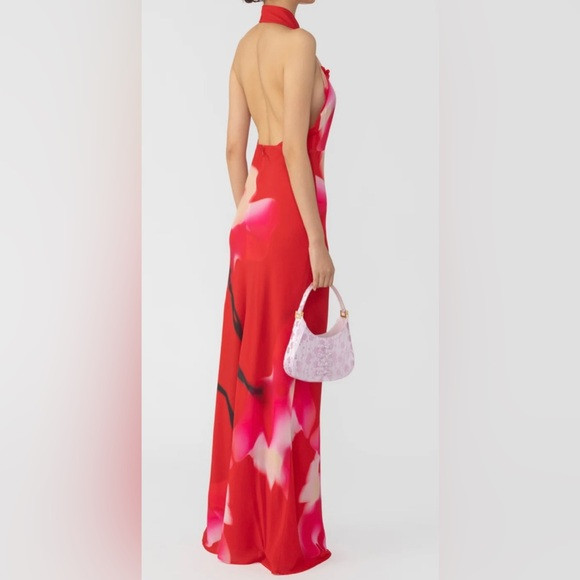 New with Tags. SAU LEE Giselle Maxi Dress Red Multi - US Size: 6 P24D03. | Poshmark