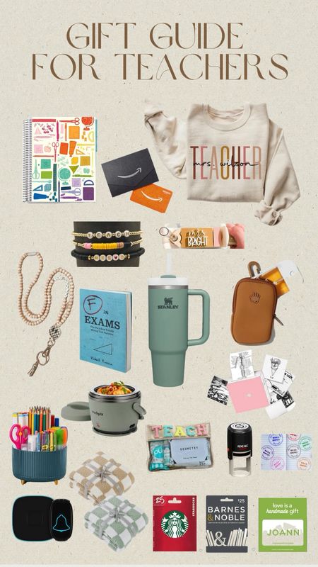 Gift guide for the teachers 👩‍🏫 👨‍🏫 







Amazon Stanley Etsy Christmas gift guide Christmas gifts presents ideas holiday 

#LTKGiftGuide #LTKCyberWeek #LTKHoliday