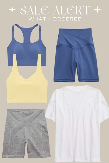 ordered my usual small in everything (small D in the sports bra!) - up to 30% off with code SUNSET

#LTKSaleAlert #LTKFindsUnder50 #LTKFindsUnder100