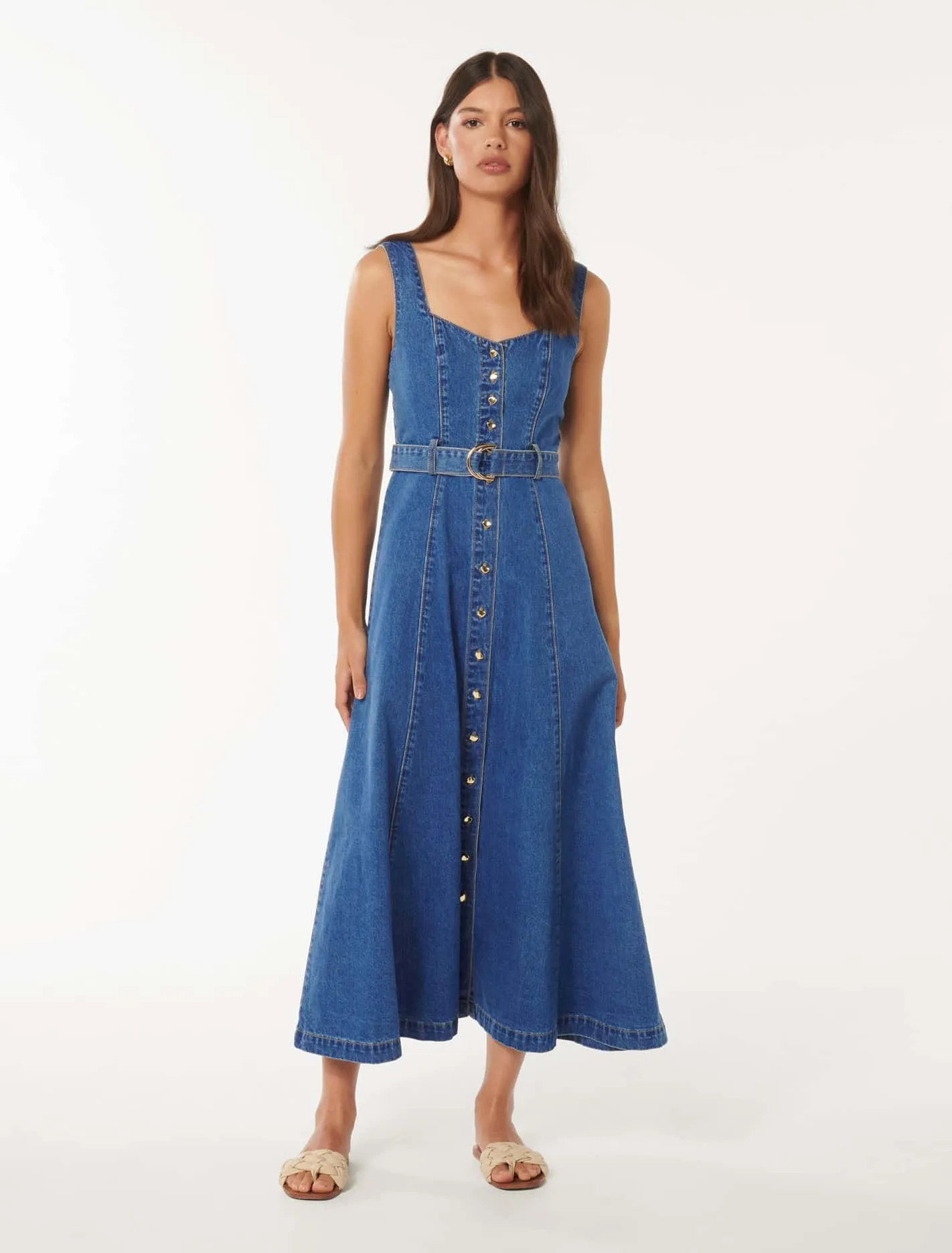 Maja Denim Dress | Forever New (UK & IE)