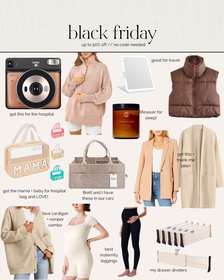 Black Friday deals up to 50% off! 

Amazon sale
Amazon Black Friday 
Bump friendly 
Maternity 
Hospital bag 

#LTKCyberWeek #LTKsalealert