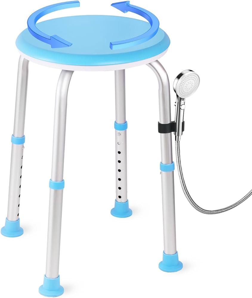 Shower Chair Shower Seat for Inside,Bath Chair for Elderly and Disabled,Tool-Free Assembly, Adjus... | Amazon (US)