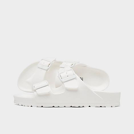 Birkenstock Women's Essentials Arizona EVA Sandals in White/White Size 10.0 | Finish Line (US)
