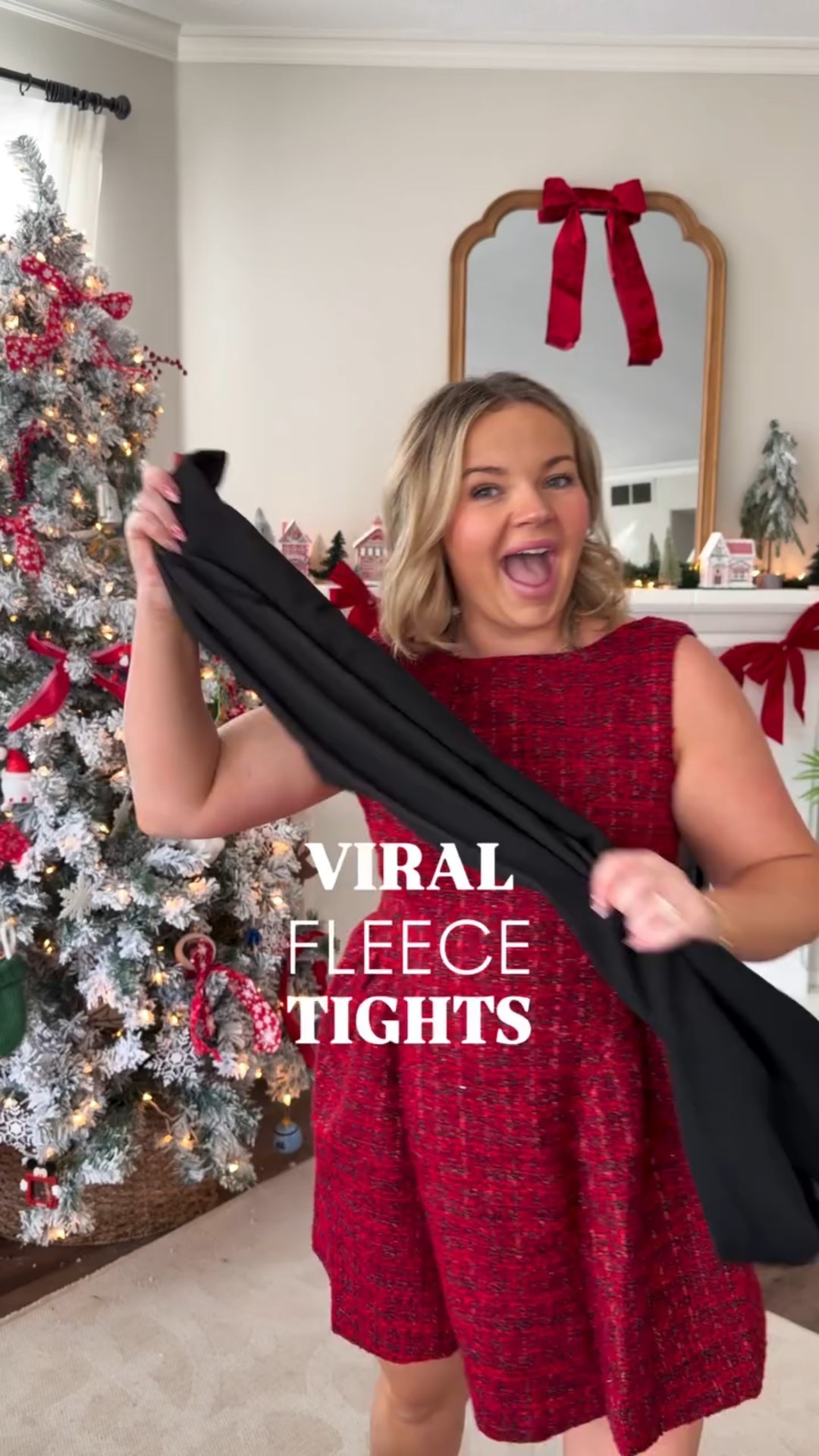 If you freeze in holiday outfits like I do… RUN. 🙌🏼❄️
These fleece-lined tights keep you warm, hold everything in, and look SO good under dresses. I’m wearing a Large!


#LTKSeasonal #LTKHoliday #LTKMidsize