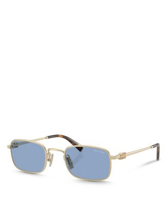 Miu Miu Regarde Rectangle Sunglasses, 49mm  | Bloomingdale's Jewelry & Accessories | Bloomingdale's (US)