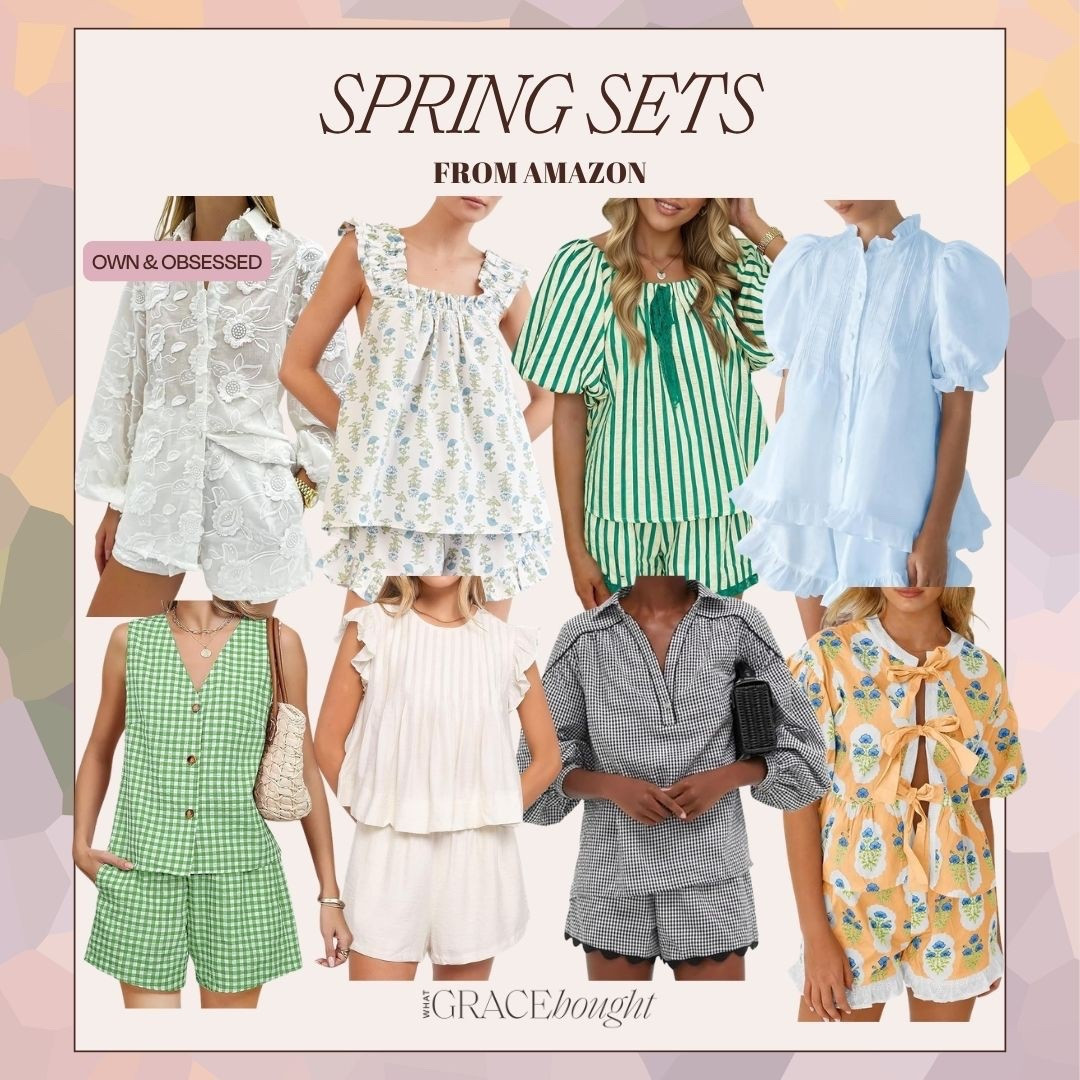 Spring sets from Amazon! 

#LTKootd #LTKBump