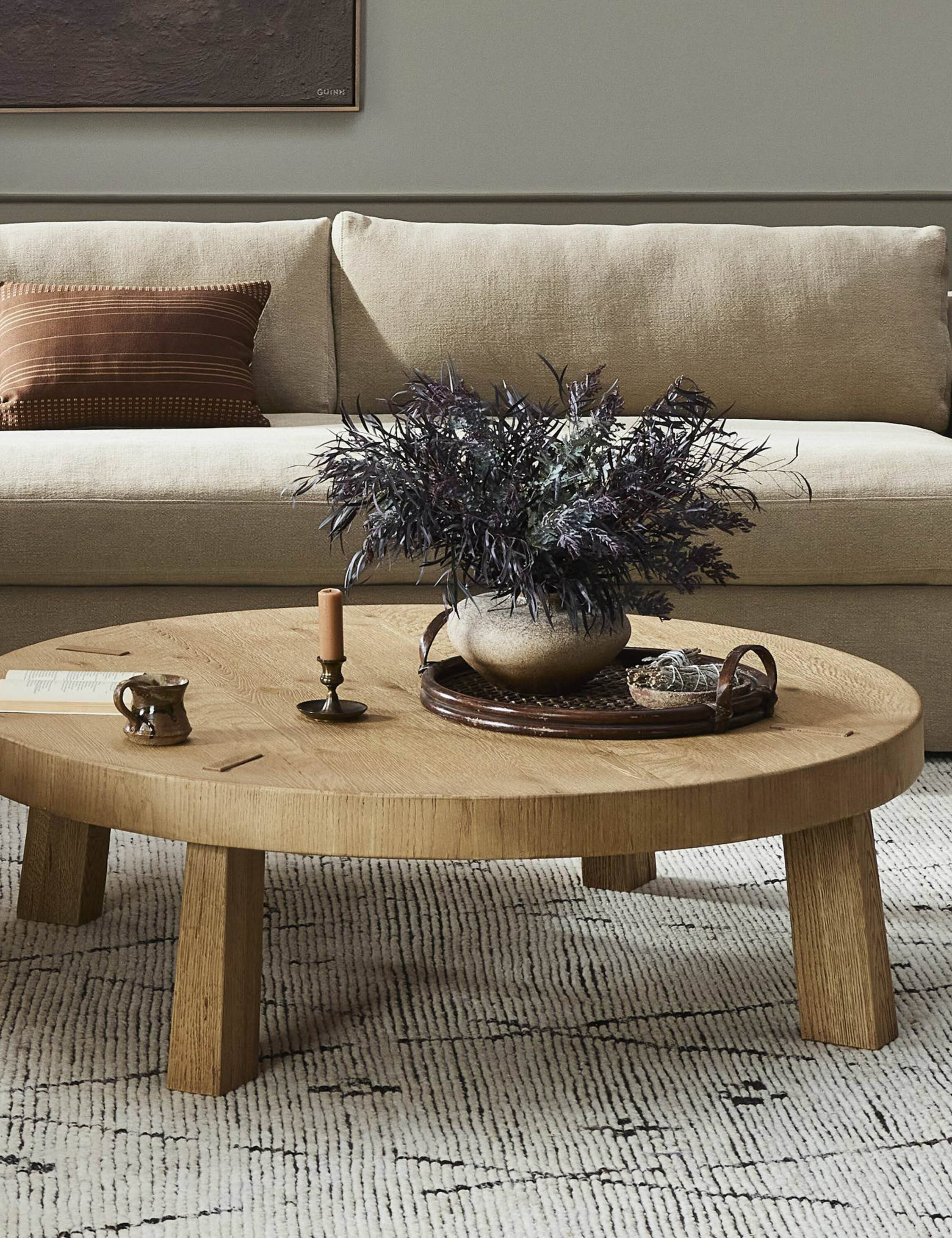 Sadira Round Coffee Table | Lulu and Georgia 