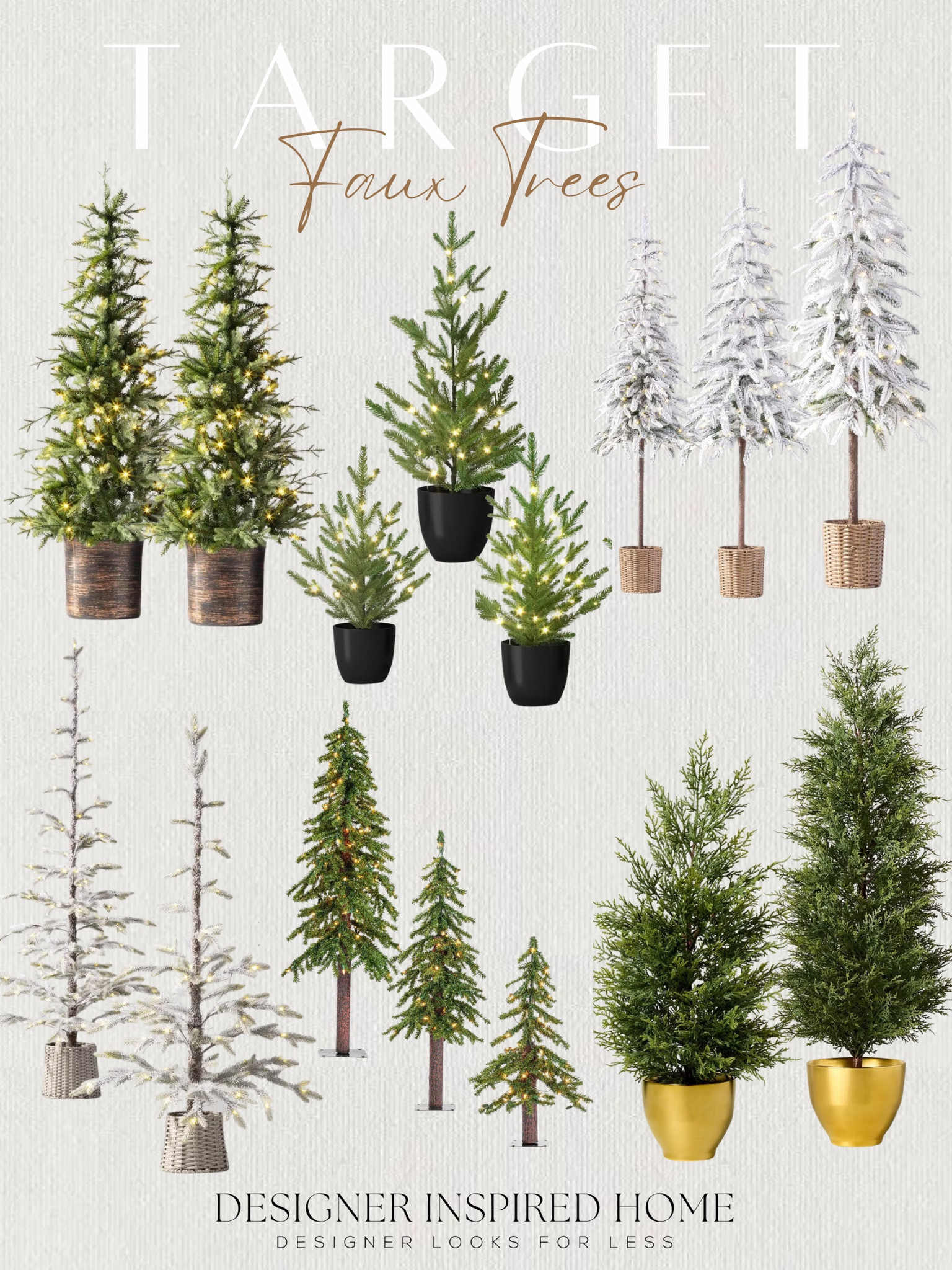 Target circl week deals on Faux trees that are in stock! 

#LTKSaleAlert #LTKSeasonal #LTKHome