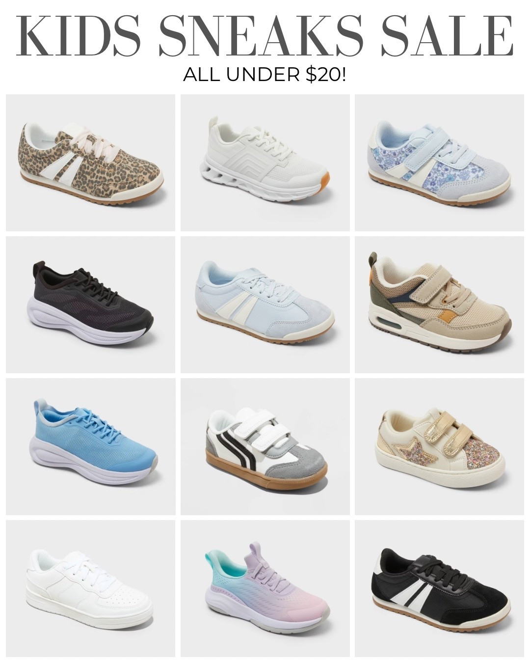 Kids sneakers, shoes, tennis shoes, girls, boys, children’s, toddler sizes, on sale, new deal alert, target,

#LTKmomlife #LTKKids #LTKSaleAlert