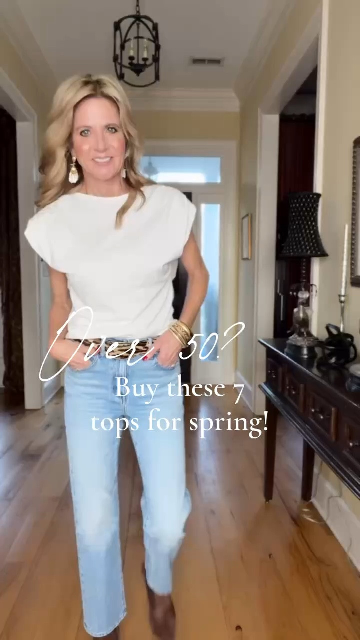 Im loving all of these tops for now, and for transitioning into Spring !

#LTKootd #LTKOver40