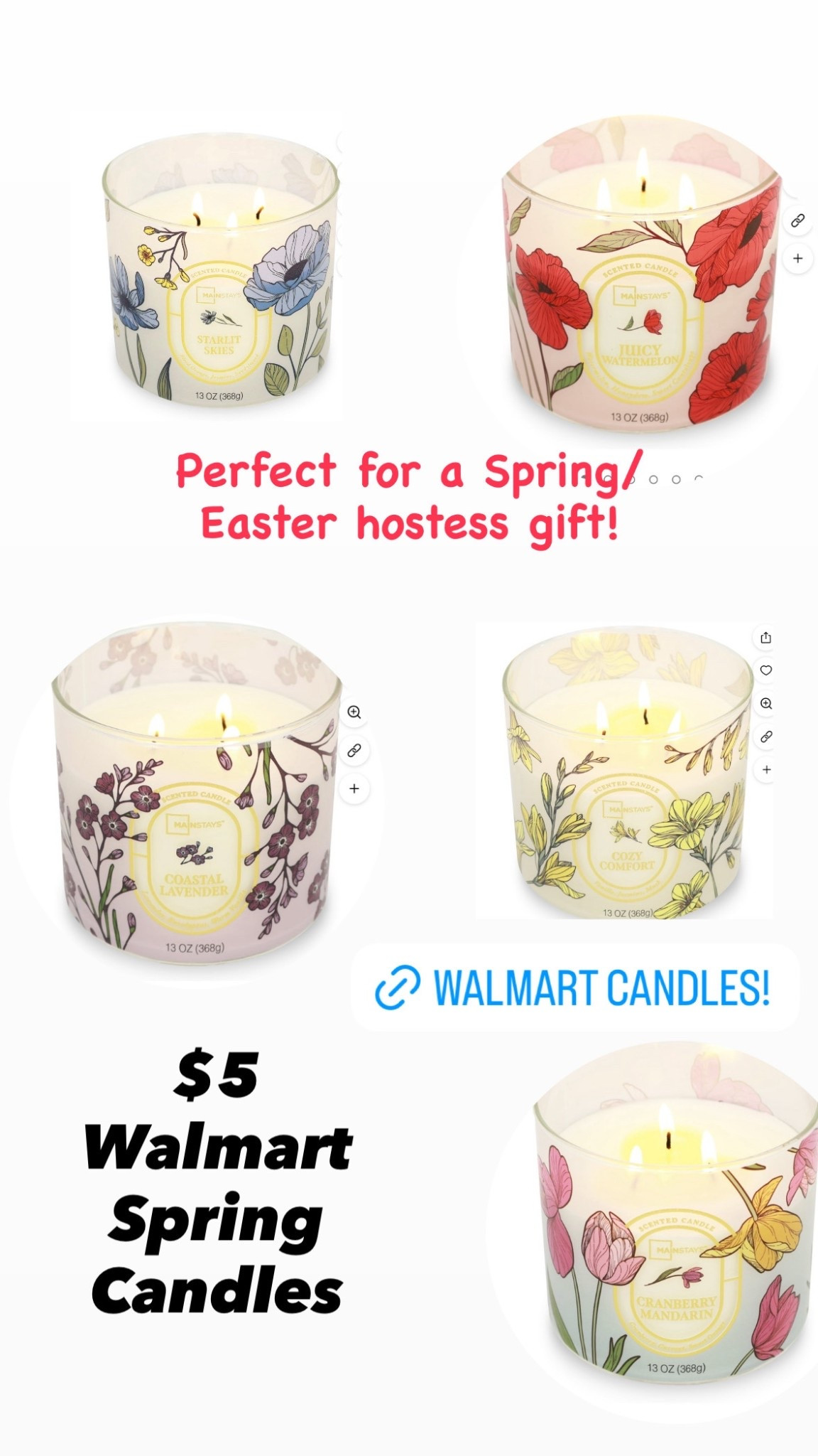 LINK: https://walmrt.us/40GtR5o
Walmart home
Spring decor
$5 candles


#LTKHome #LTKdayinmylife #LTKSeasonal