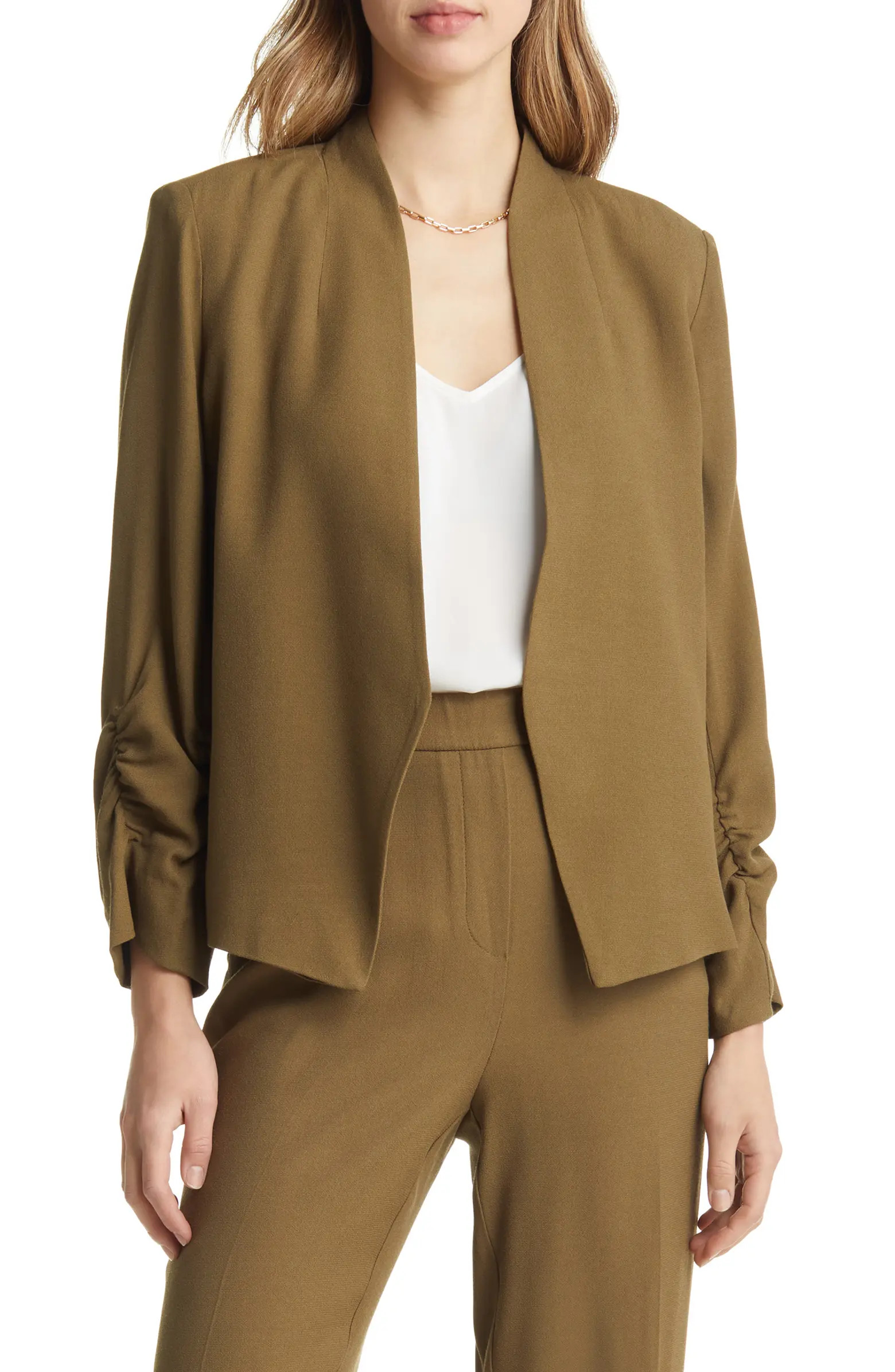 Halogen® Open Front Blazer | Nordstrom | Nordstrom