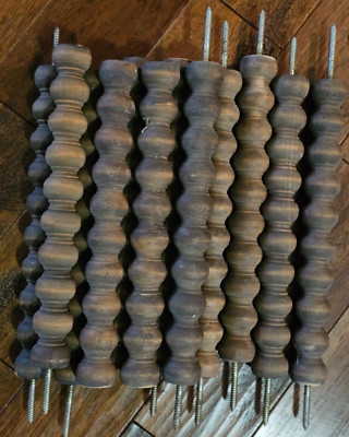 4 Vintage Gerber Bobbin Turned Furniture 14" Legs | eBay US