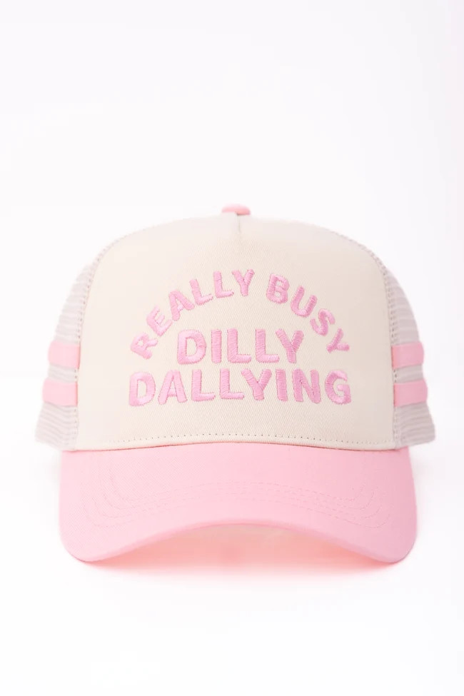 Really Busy Dilly Dallying Trucker Hat | Zulily