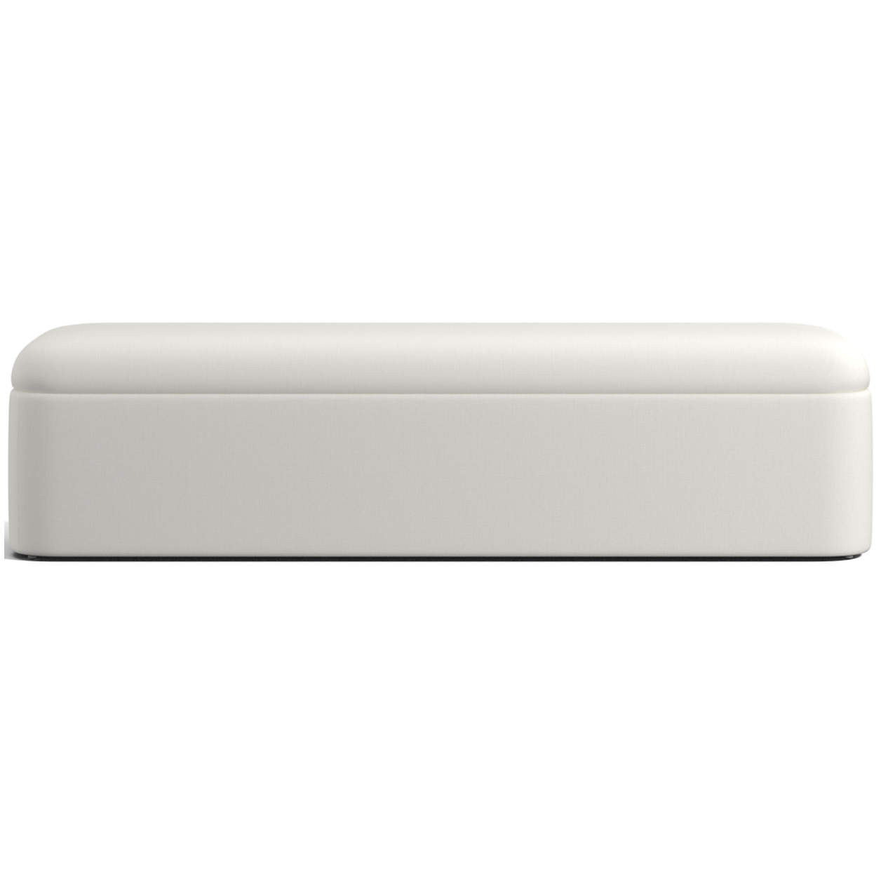 Anneli 70" Upholstered Storage Bench + Reviews | Crate & Barrel | Crate & Barrel