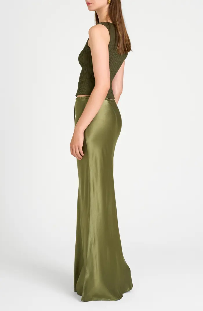 WAYF Finley Satin Skirt | Nordstrom | Nordstrom