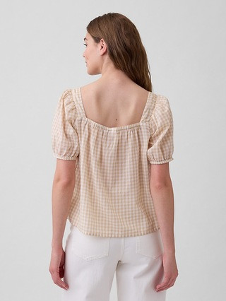 Relaxed Tie-Front Top | Gap Factory