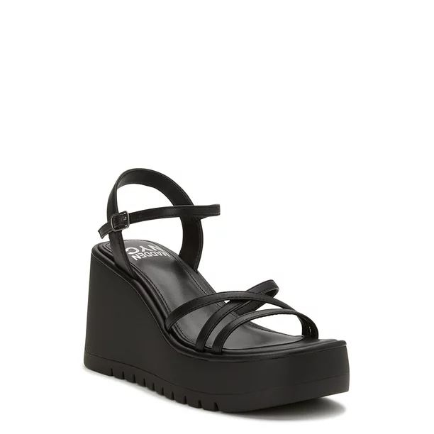 Madden NYC Women's Quarter Strap Wedge | Walmart (US)