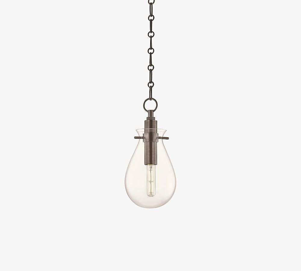 Open Box: Mayla LED Glass Pendant (8"-18") | Pottery Barn (US)