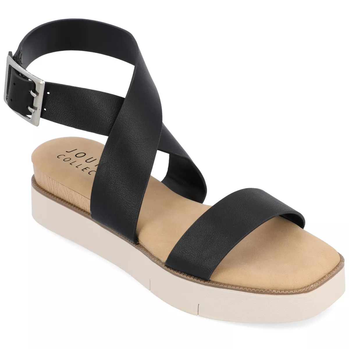 Journee Collection Womens Havalee Tru Comfort Foam Buckle Platform Sandals | Target